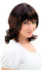 Lady QUALITY Wig BRUNETTE mixed strands, wavy, medium length (2002 Colour 33H27)