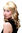 CUTE Bangs LADY QUALITY WIG curled strands fringe BLOND (3020 Colour 202) blonde