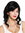EBONY Lady Quality Wig medium-length slight curl wavy BLACK (5019 colour 2)