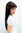 BRUNETTE brown mix Lady FASHION wig BANGS long straight (9293 Colour 2T33)