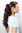 Hairpiece PONYTAIL medium length curls Chestnut Brown Brunette Mix (C128 Colour 2T33) Extension