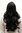 LATIN BEAUTY Quality Lady Wig DREAM WIG long DARK BROWN COYIy curling ends (285 Colour 3)