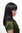 COY Lady QUALITY Wig bangs fringe BLACK medium-length (3112 Colour 2)