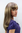GLAMOUR Quality Lady Wig BRUNETTE with BRIGHT STRANDS (6310 colour mix 12TT26) LONG straight