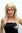 BEAUTIFUL blonde BLOND Lady QUALITY Wig CUTE & SEXY PARTING wavy long (3117 Colour 234)
