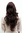LOVELY Lady Quality WIG brunette BROWN MIX long wavy CUTE PARTING (9329 Colour 2T33)