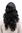 ROMANTIC CURLS Lady QUALITY Wig BLACK long CURLS (M103 Colour 1B)