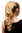 Hairpiece PONYTAIL medium length curls BLONDE BLOND supertight Butterfly/Claw-Grip