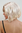 Party/Fancy Dress Lady WIG short SEXY strands framing face MIDDLE PARTING seductive PLATINUM BLOND
