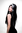 Party/Fancy Dress Lady WIG long MIDDLE PARTING BLACK & White/grey sexy Witch VAMP VAMPIRE MORTICIA