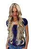 WOW! Fashion Lady WIG Blond Mix slight curls MIDDLE PARTING (MC011-27T613)
