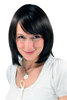 PAGE or BOB wig BROWN/BRUNETTE Parting short (1215 colour 4/5)