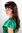 Lady Fashion Wig DARK BROWN slight curls LAYERED 6313-04/05 60cm Peluca Pruik