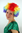 Party/Fancy Dress/Halloween WIG AFRO style CLOWN very curly COLOURFUL volume PW0179