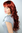 VERY LONG Lady Wig Fashion Wig curly wavy RUBY RED 4306-350 70 cm Peluca Pruik