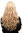 Blonde, lockige Perücke, 9319-611