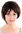 Lady Fashion Quality BOB Wig Short wild backcombed voluminous style with side parting MIXED BROWN