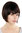 Lady Fashion Quality BOB Page Wig Short mixed BROWN brunette 1239-2T33 Parrucca Peluca