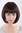 Lady Fashion Quality BOB Page Wig Short mixed BROWN brunette MA017-2T33 Peluca