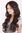 Long Lady Fashion Quality Wig mixed BROWN brunette G49031-2T33 Middle Parting Peluca