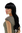 Sexy fashionable Lady Wig BLACK straight SEXY FRINGE very long YZF-4048-1 65 cm Cosplay Gothic Emo