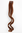 YZF-P1C18-30 One Clip Clip-In extension strand highlight curled wavy micro clip long copper brown