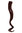 One Clip Clip-In extension strand highlight curled wavy micro clip long mahogany dark auburn