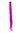 One Clip Clip-In extension strand highlight straight micro clip, 1,5 inch wide, 25 inches purple