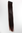 1 x Two Clip Clip-In extension strand straight 3,5 inch wide, 18 inches long mahogany brown mix
