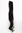 1 x Two Clip Clip-In extension strand curled wavy 3,5 inch wide, 25 inches long dark brown