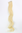 1 x Two Clip Clip-In extension strand curled wavy 3,5 inch wide, 25 inches long bright blond