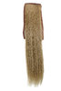 Hairpiece Pontail Pigtail extension slim light straight comb and ribbon light ash blond 18"