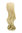 YZF-TC18-613 Hairpiece Pontail Pigtail extension slim light wavy comb and ribbon platinum blond