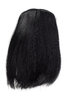 Hair Piece Clip in Bangs Fringe HIGH QUALITY synthetic fiber BLACK YZF-1088HT-1