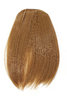 Hair Piece Clip in Bangs Fringe HIGH QUALITY synthetic fiber DARK BLOND ginger YZF-1088HT-27