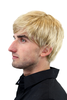 Men's WIG (for Men or Unisex) HIGH QUALITY synthetic short MEDIUM BLOND youthful young