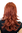 TEMPTRESS Lady Quality Wig RED foxy LAYERED curled bouncing ends SHOULDER LENGTH straight