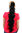 JL-4017-1B Ponytail Hairpiece extension extremely long waved wavy velvet black claw clamp 29"