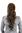 Hairpiece PONYTAIL extension VERY long AMAZING volume BROWN slightly curly curls WK08-6