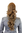 Hairpiece PONYTAIL extension VERY long AMAZING volume light BROWN brunette slightly curly curls
