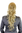 Hairpiece PONYTAIL extension VERY long AMAZING volume BRIGHT BLOND strands slightly curly curls