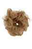 Hair Piece Hair Tie elastic Scrunchie Scrunchy HIGH QUALITY synthetic fiber curly curls DARK BLOND