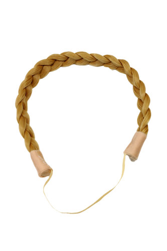 Hair Piece Hairband Circlet Alice band HIGH QUALITY synthetic fiber braided braid BLOND YZF-3080-86