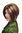 Party/Fancy Dress Lady WIG Bob middle parting VAMP Seductress Cougar brown blond strands highlights