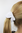 Haarband/Scrunchy Ziehharmonika Weiß Z013