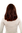 Lady Quality Wig DARK BROWN innocent demure looking yet coyly curving ends shoulder length straight