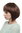 Sexy Lady Quality Wig Bob voluminous short mixed brown chestnut wild straggy fringy look 2304-2T30