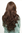 Natural looking Lady Quality Wig very long brown wavy parting SA038-3017