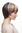 Lady Quality Wig Bob short brown with strands of various blond tones SA034-6/27/100
