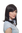 Lady Quality Wig DARKBROWN innocent demure looking yet coyly curving ends schoulder length straight